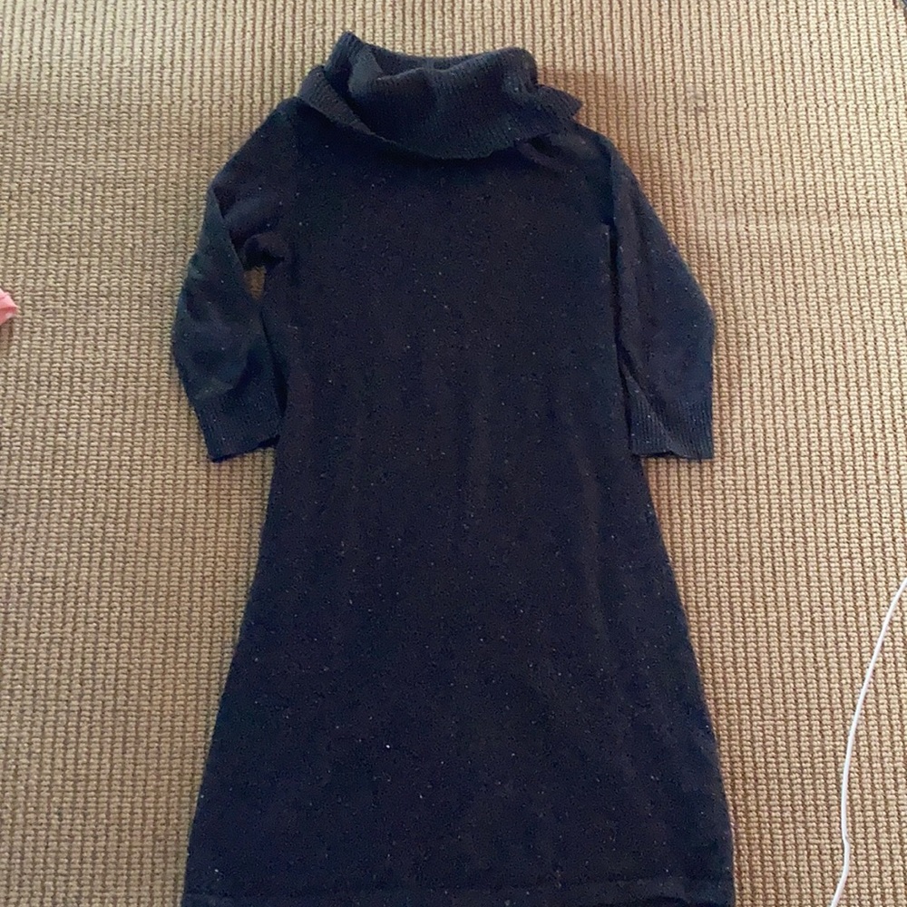 Talbots great cowl neck sweater dress xsp